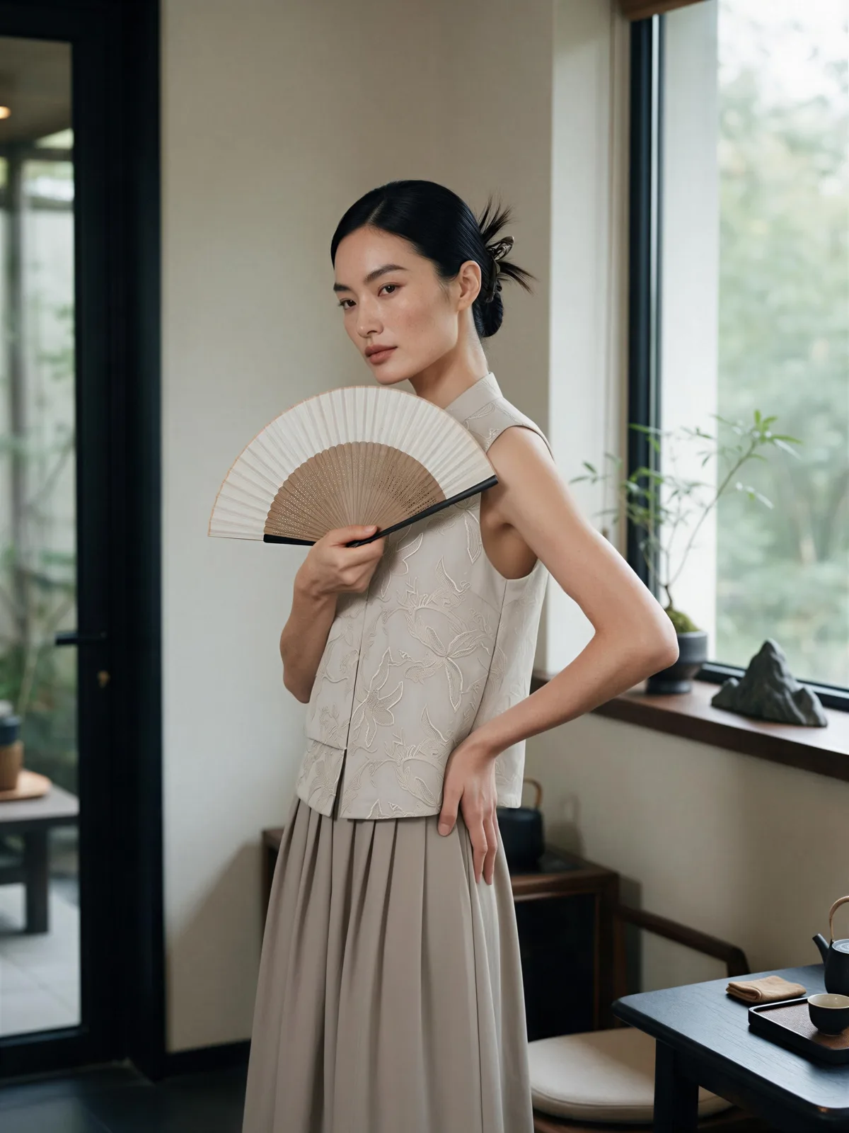 服装上身 输出